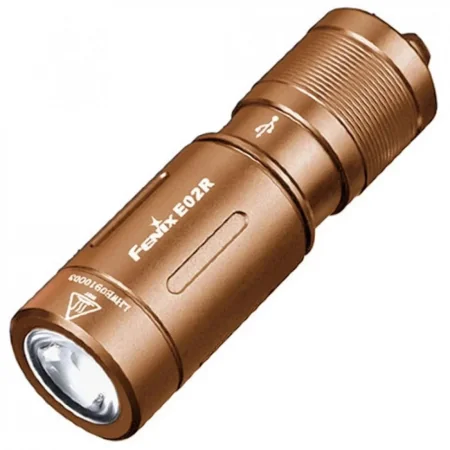 Fonar' Fenix E02R korichnevyj